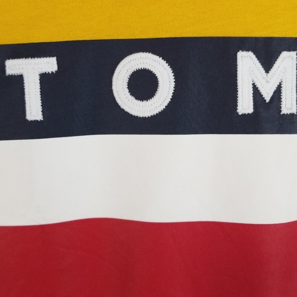Tommy Hilfiger Stitched Lettering Tee - Picture 3 of 5
